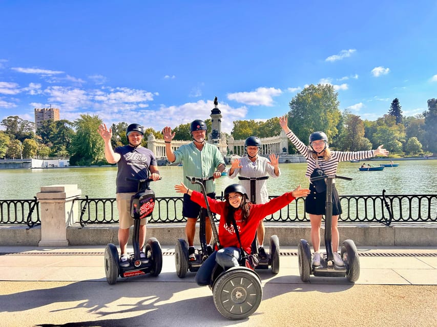 Madrid: Iconic Retiro Park Segway Tour - Meeting at Avenida Menéndez Pelayo, 9