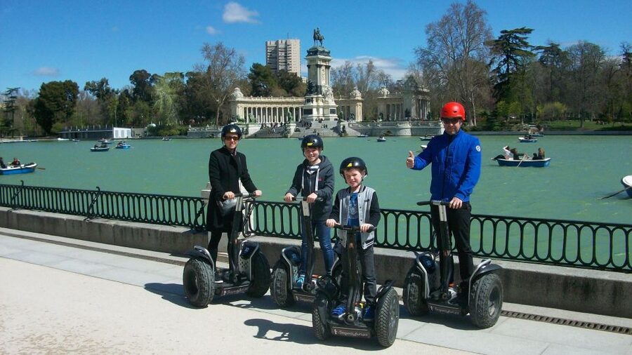 Madrid Private Segway tour. Retiro Park - Centro Historico - The Royal Palace and Almudena Cathedral