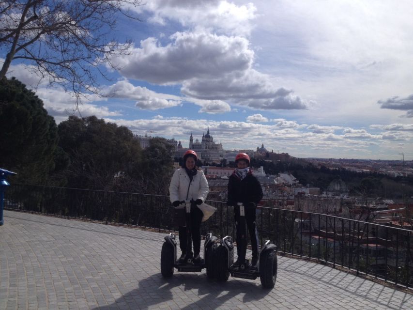 Madrid Private Segway tour. Retiro Park - Centro Historico - Training comes first, and that is a good thing