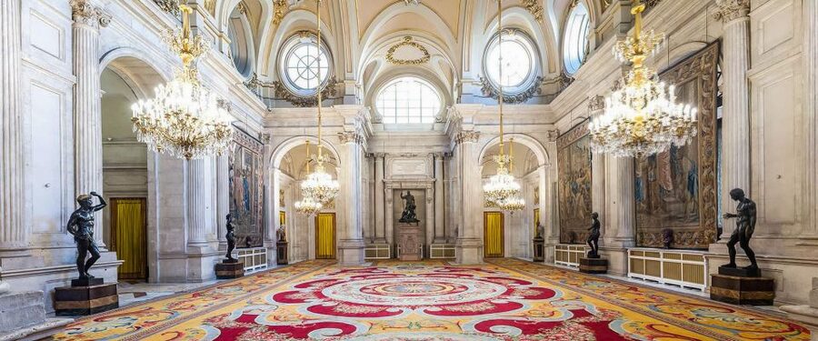 Madrid: Royal Palace Fast-Access Admission Ticket - The main palace route, from grand staircase to royal salons