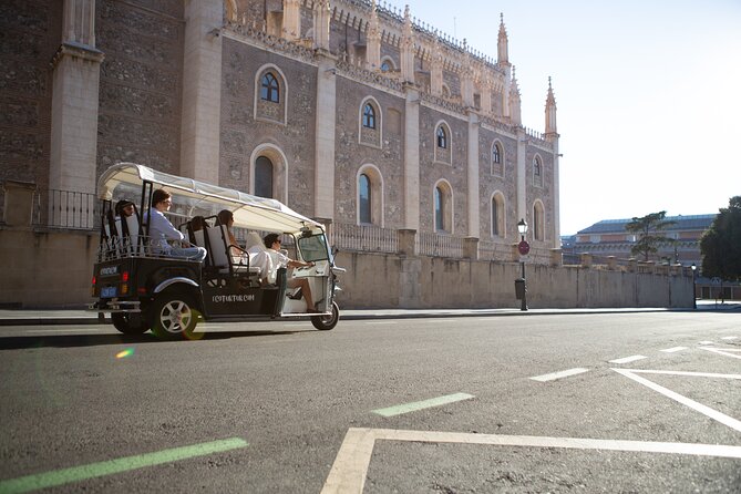 Madrid Welcome Tour with Local Guide in Eco Tuk Tuk Private - Cibeles, Neptune, and the city’s football rituals