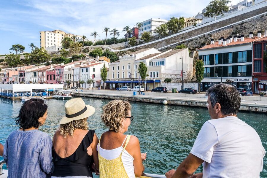 Mahon: Harbor Boat Tour with Underwater Viewing & Commentary - The underwater cabin and what you may see