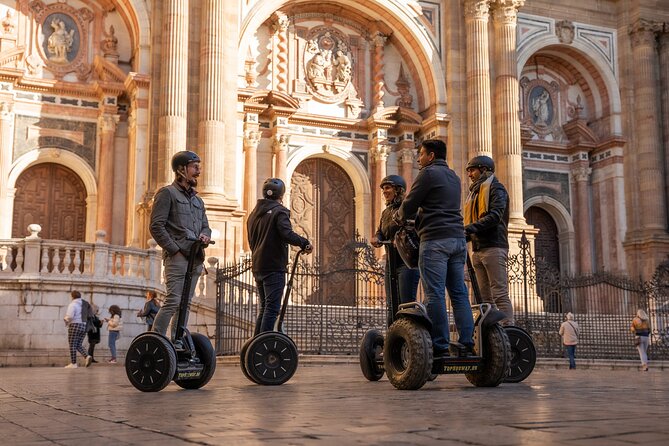 Malaga City Tour 2 Hours Monumental Segway Tour - Passing the Plaza de Toros