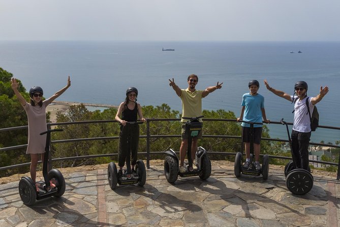 Malaga City Tour 2 Hours Monumental Segway Tour - Riding toward the castle viewpoints