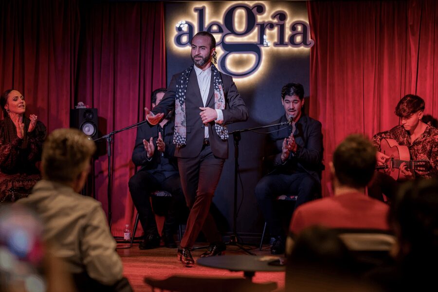 Málaga: Live Flamenco Show at Flamenco Alegría - The intimate restaurant setting