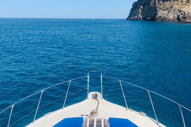 Mallorca Beach & Caves 4hr Boat Trip Drinks, Tapas, SUP & Snorkel - Setting out from Port d’Alcúdia