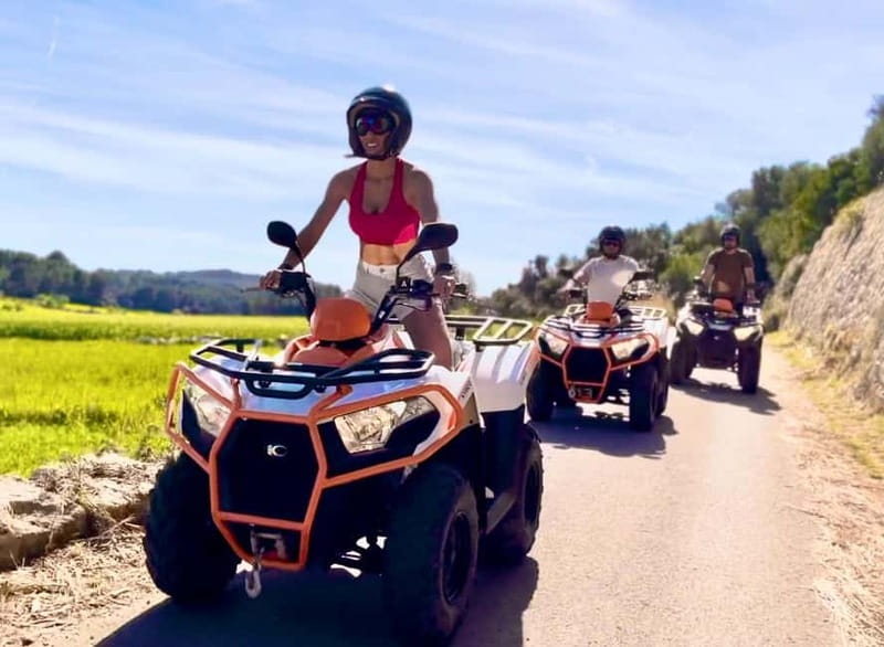 Mallorca: Quad Bike Tour, Snorkeling, and Cliff Jumping - Climbing Mount Randa by quad