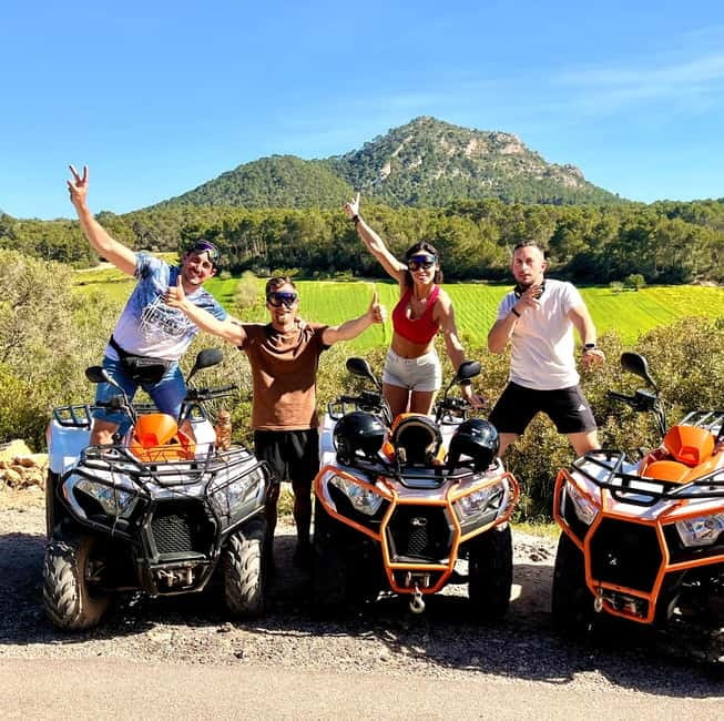 Mallorca: Quad Bike Tour, Snorkeling, and Cliff Jumping - Learning the MXU 300 before the hills