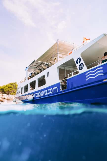 Menorca: Natural Coves and Beaches Boat Trip & Paella Lunch - Cala Turqueta for swimming and snorkeling