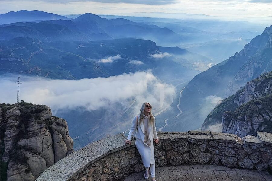 Montserrat Small Group Tour with Train and Cable Car - Riding the Cremallera cogwheel train downhill