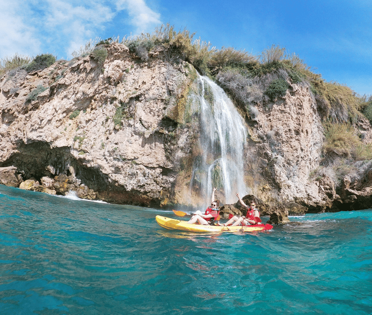 Nerja: Guided Kayak Tour Nerja Cliffs and Maro Waterfall - Key points to know before you paddle