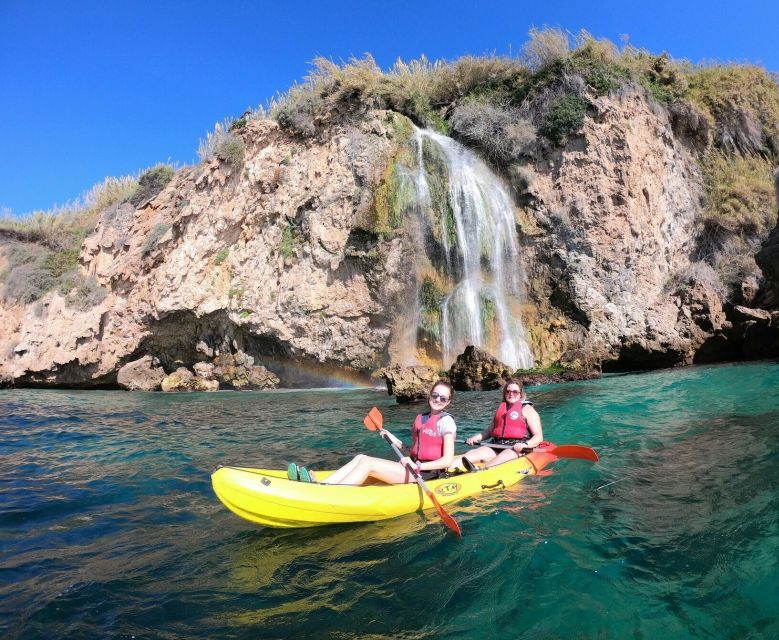 Nerja: Guided Kayak Tour Nerja Cliffs and Maro Waterfall - Cascada de Maro, the tour’s main reward