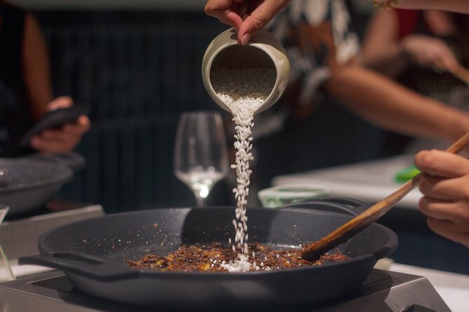 Paella Cooking Class in Madrid with Bottomless Wine Pairing - Spanish starters served while you cook