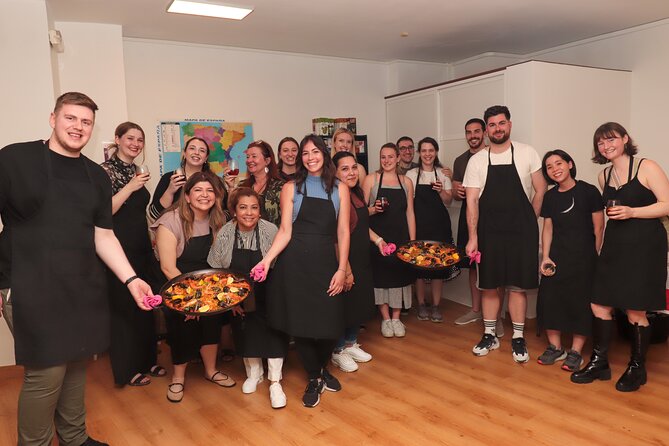 Paella Workshop with Bottomless Sangria in Central Madrid - Eating the paella you helped prepare