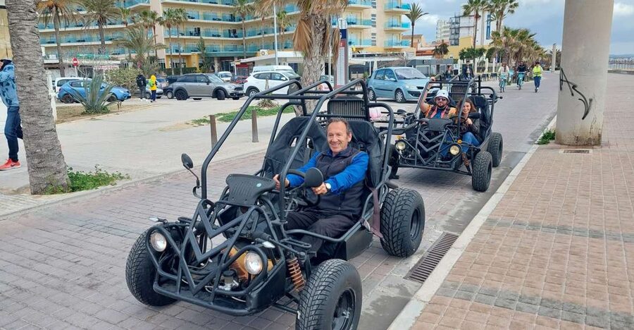 Palma de Mallorca: 2-Seater Buggy Adventure - From Llucmajor’s country roads to the Mediterranean