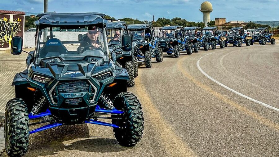 Palma de Mallorca: Off/On Road Buggy Tour with 2 or 4 Seater - Sant Jordi marks the start of the rougher ride
