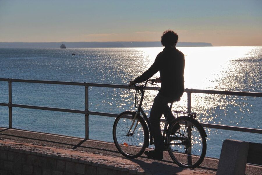 Palma de Mallorca Old Town Guided Bike Tour (Small Groups) - Es Baluard Museum and the first city views