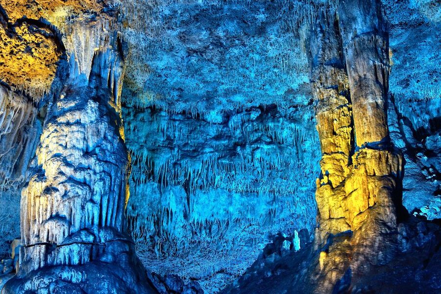 Porto Cristo: Caves of Hams Entry Ticket - The Blue Cave explains what happened underground