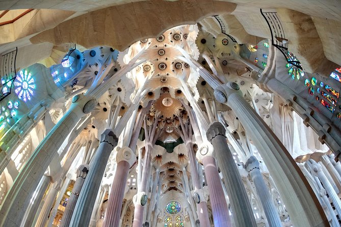 Sagrada Familia Fast Track Guided Tour with Towers Access - Going up the tower, then walking back down