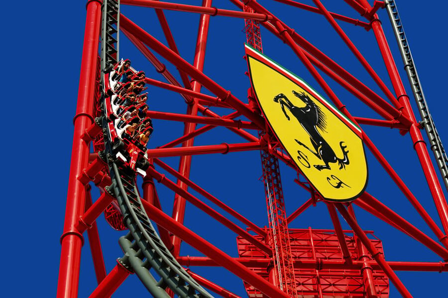 Salou: PortAventura and Ferrari Land 1, 2, or 3-Day Ticket - Ferrari Land is smaller, sharper, and more limited