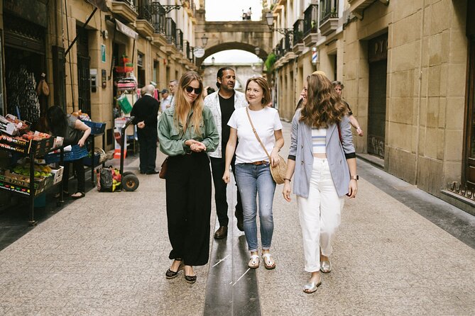 San Sebastian Old Town Pintxos & Wine Tour Small Group Tour - Two Iberian hams at Zapore Jai