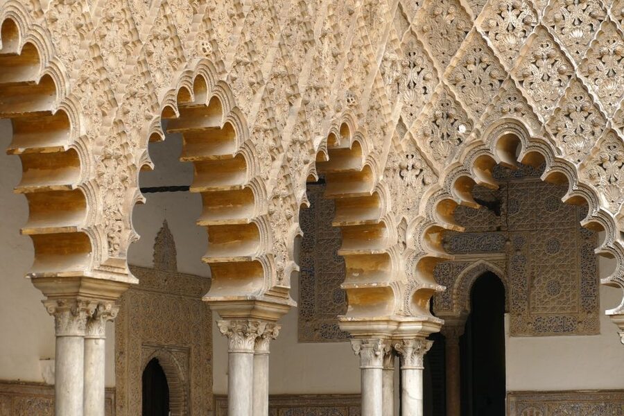 Seville: Alcazar Skip-the-Line Guided Tour with Tickets - Mudéjar work in the palace rooms