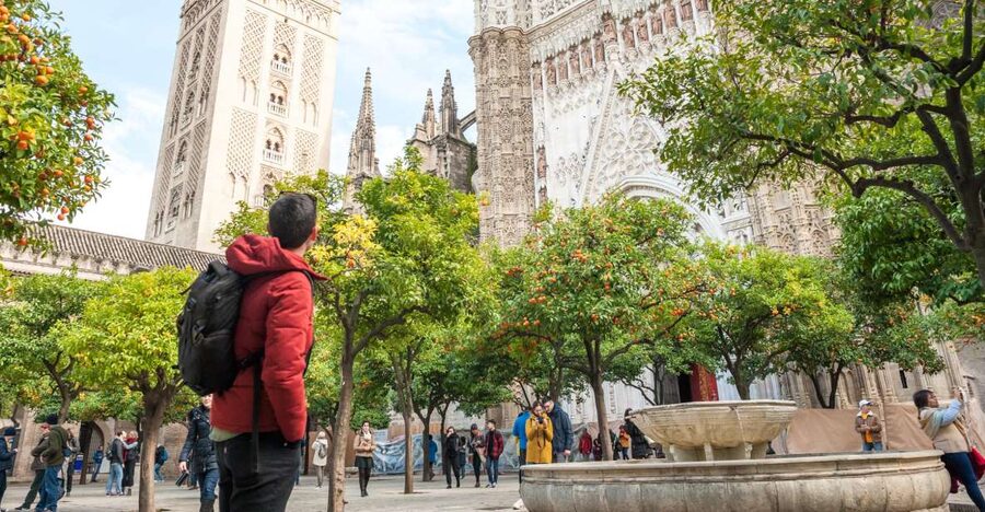 Seville: Cathedral Guided Tour with Priority Access - The mosque foundations and the ablutions courtyard
