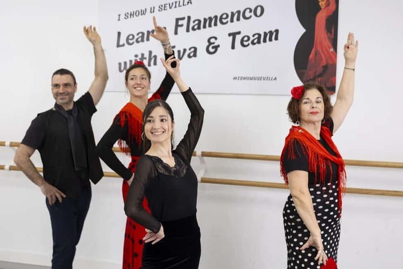 Seville: Flamenco Dance Class with Optional Costume - The final choreography and recorded dance