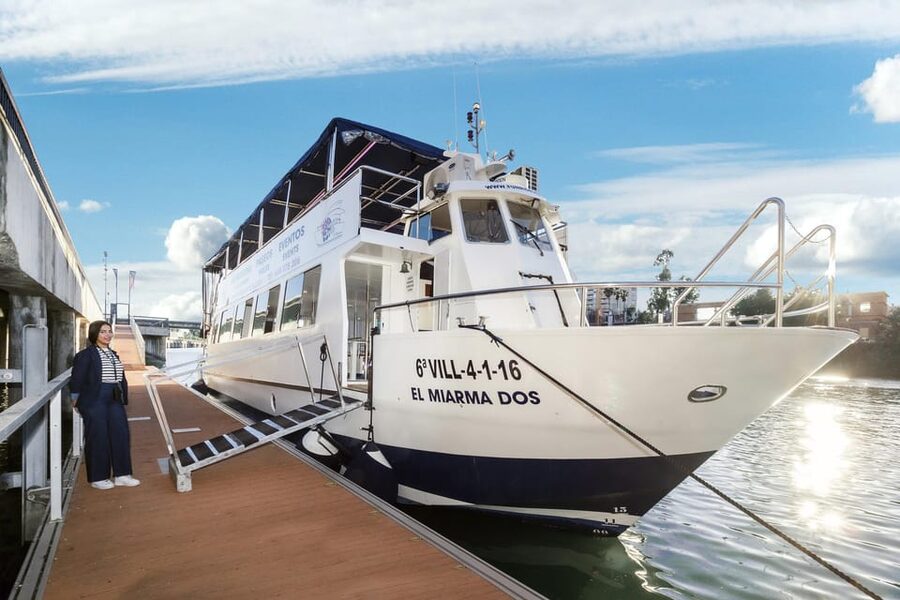 Seville: Guadalquivir Boat Tour with Optional Lunch/Dinner - What the landmarks look like from the river