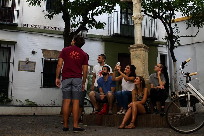 Seville Highlights Bike Tour (English) - Plaza de España and María Luisa Park