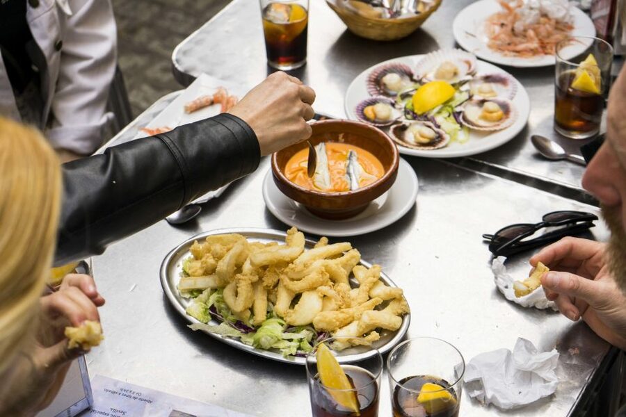 Seville: Tapas Crawl - Final stop: wine, dessert, and a proper finish