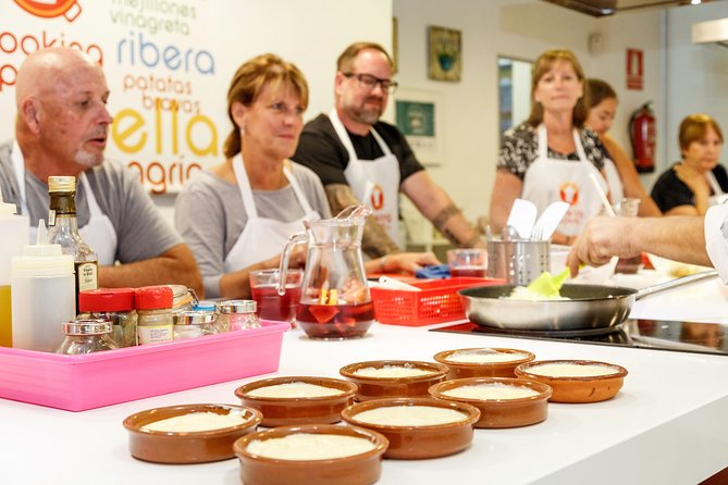Spanish Cooking Class Paella Tapas and Sangria in Madrid - The evening tapas menu