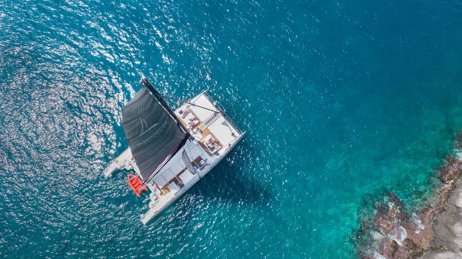 Tenerife: Catamaran Cruise with Brunch and Unlimited Drinks - Swimming at Diego Hernández Beach