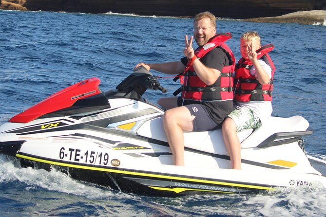 Tenerife : Jet Ski Tour with option for Quad Trip - What the sea can do to your day