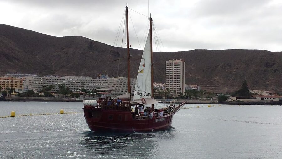 Tenerife:Respectful Whale Watching, Pirate Ship, & Swim - Sailing from Los Cristianos on the Peter Pan
