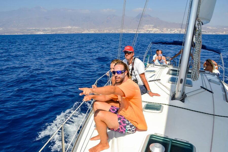 Tenerife: Sailboat Tour with Food and Snorkeling - Sandwiches, cake, cava, and easygoing service