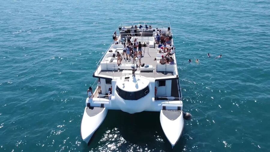 Valencia: Catamaran Cruise, Paella Lunch and Swim Stop - The Port Saplaya Swim Stop