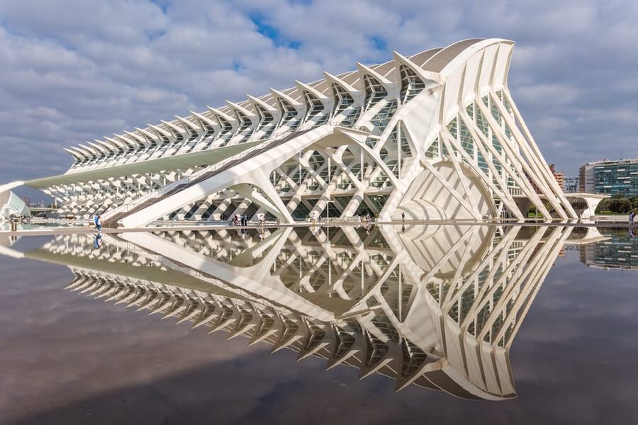 Valencia: Principe Felipe Science Museum Entry Ticket - The whale-skeleton building sets the tone