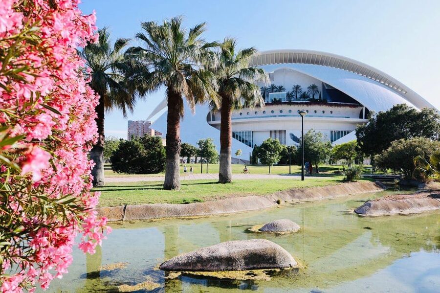Valencia: Top 25 Highlights Guided Bike Tour - The central market and silk exchange bring the past to life